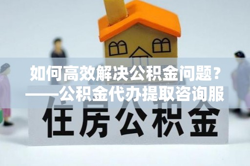 当雄如何高效解决公积金问题？——公积金代办提取咨询服务指南
