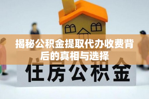 当雄揭秘公积金提取代办收费背后的真相与选择