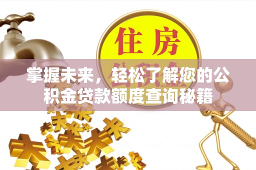 当雄掌握未来，轻松了解您的公积金贷款额度查询秘籍