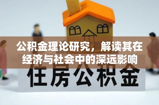 当雄公积金理论研究，解读其在经济与社会中的深远影响
