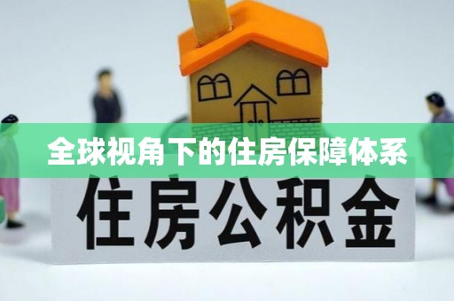 当雄全球视角下的住房保障体系